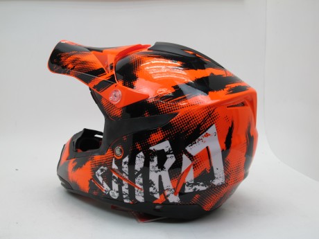 Шлем кросс SHIRO MX-305 SILS black/orange (16088871617571)