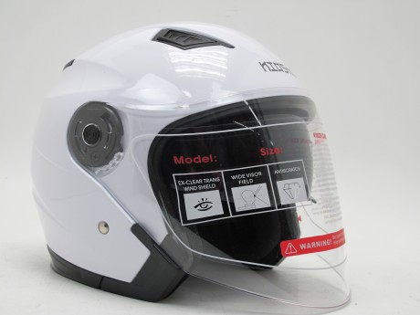 Шлем KIOSHI 516 Solid белый (16122629012143)