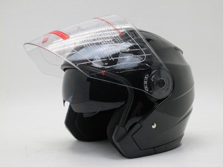 Шлем KIOSHI 516 Solid Черный (16122624226465)