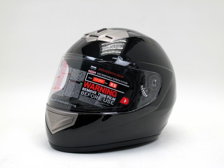 Шлем Innocenti FF368 Black Glossy Integral (16140658210929)