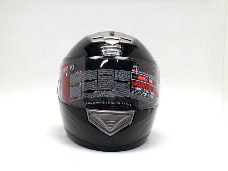 Шлем Innocenti FF368 Black Glossy Integral (16140658234174)