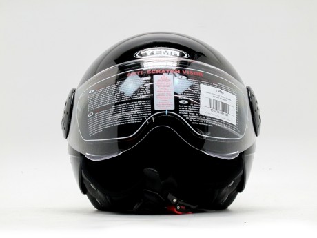 Шлем открытый YM-611 "YAMAPA", черный (16182378045858)