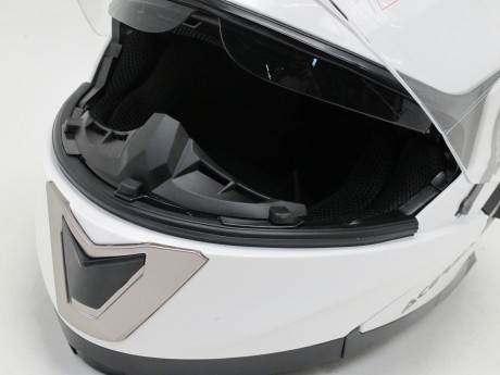 Шлем модуляр Acerbis SEREL FLIP UP WHITE (с солнцезащитными очками) (16183890535485)
