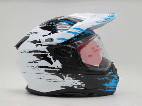 Шлем GSB XP-22 BLUE/WHITE (16210682682833)