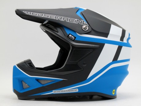 Шлем MOOSE RACINGS9 FI SESSN blue/black (1622037796091)