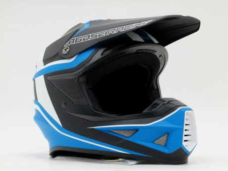 Шлем MOOSE RACINGS9 FI SESSN blue/black (16220378099562)