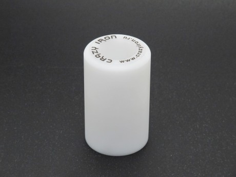Сменный наконечник слайдера "цилиндр" 80/10 белый (16228241835885)