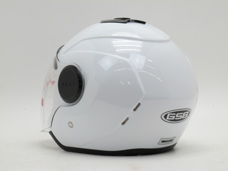 Шлем GSB G-249 White Glossy (16240875388964)