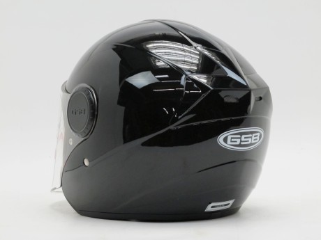 Шлем GSB G-249 Black Glossy (16240337293597)