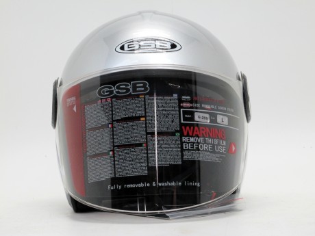 Шлем GSB G-259 Grey Dark (16240878071088)