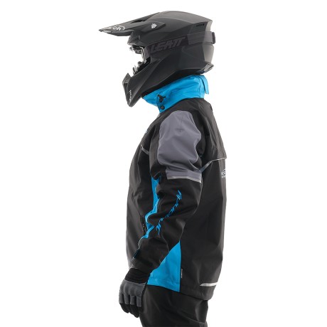 Мембранная куртка QUAD PRO BLACK-BLUE 2021 (16479412983451)