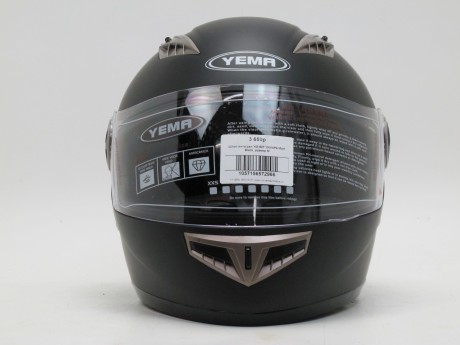 Шлем интеграл YM-827 YAMAPA Matt Black (16248683922006)