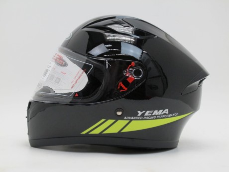 Шлем интеграл YM-832 YAMAPA Black-Yellow (1624867742042)