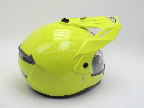 Шлем Cobra мотард JK103B лайм (16247228120702)