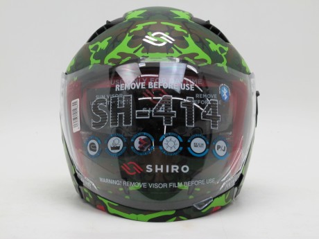 Шлем модуляр SHIRO SH-414 Camouflage (16248785082457)