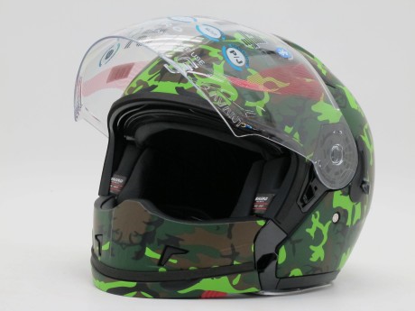 Шлем модуляр SHIRO SH-414 Camouflage (16248785229277)