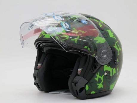 Шлем модуляр SHIRO SH-414 Camouflage (16248785304856)