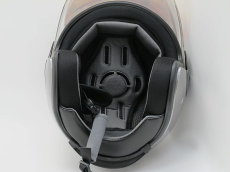 Шлем открытый со стеклом Safebet HF 255 Grey (16247119498416)