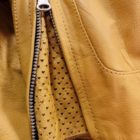 Куртка ICON Bombshell Leather Jacket - Tan (16260957419463)