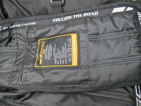 Куртка Grand Canyon текстильная venc system black/yellow (16274726959246)