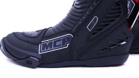 Мотоботы MCP MACON Leather Black (16293829318363)