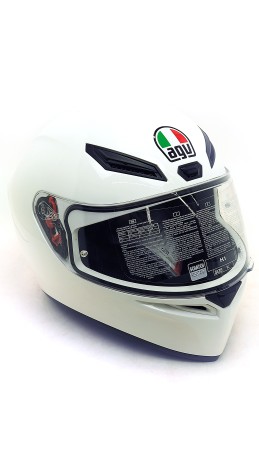 Шлем AGV K1 SOLID WHITE (16295421628759)