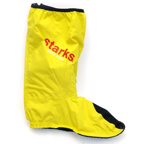 Дождевые бахилы Starks Rain Boots/ подошва в половину ступни Yellow/Black (1630946419664)