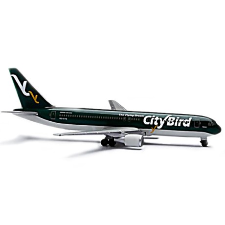 Модель самолёта Herpa City Bird Boeing 767-300 (16397293048228)