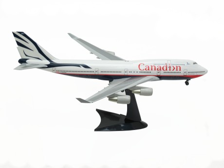 Модель самолёта Herpa Canadian Airlines Boeing 747-400 "Maxwell W. Ward" (16343041255767)