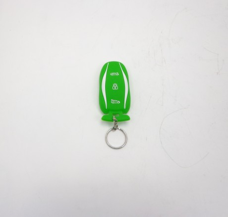 Чехол для ключа зелёный Model S (15471125134542)