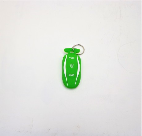 Чехол для ключа зелёный Model S (15475558044556)