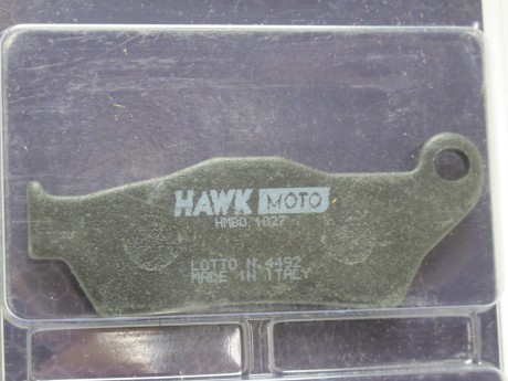 Колодки тормозные Hawk moto органические HMBO 1027 (16345753759863)