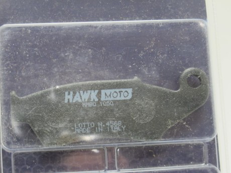 Колодки тормозные Hawk moto органические HMBO 1050 (16345727904874)