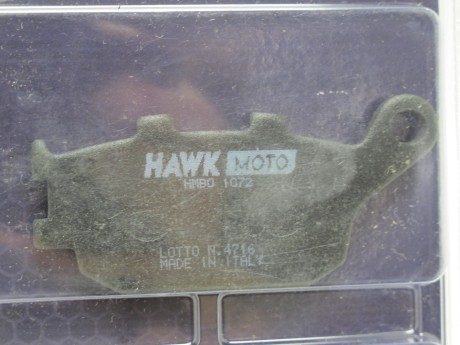 Колодки тормозные Hawk moto органические HMBO 1072 (16345762082798)