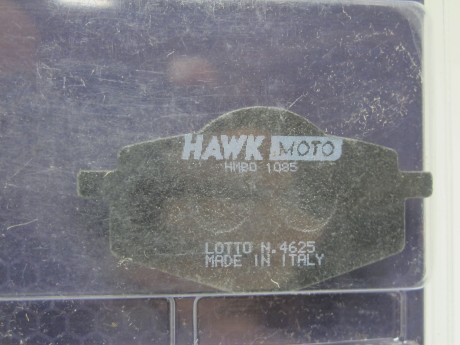 Колодки тормозные Hawk moto органические HMBO 1085 (16345676070581)