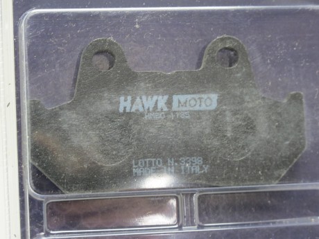 Колодки тормозные Hawk moto органические HMBO 1186 (16345760875024)