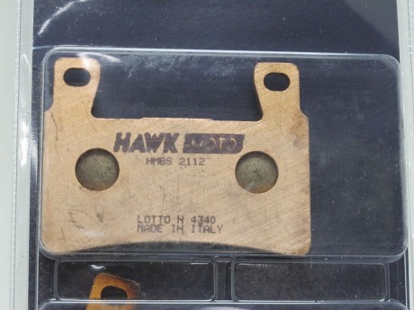Колодки тормозные Hawk moto органические HMBO 2112 (16345734649584)