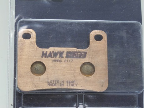 Колодки тормозные Hawk moto органические HMBO 2117 (16345739900795)