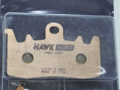 Колодки тормозные Hawk moto органические HMBO 2145 (16345742621505)