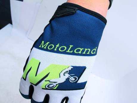 Перчатки MotoLand Racing Team мотокросс Green (16355967027144)