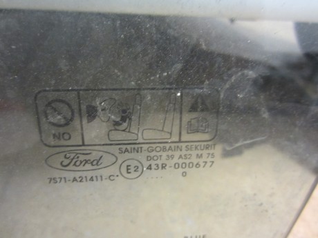 Стекло передней левой двери Ford Mondeo IV БУ (16432036092997)