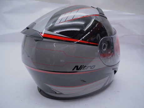 Шлем интеграл NITRO N2300 AXIOM DVS (Black/Gun/Red) (16443368872994)