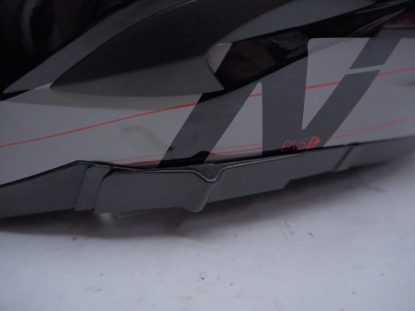 Шлем интеграл NITRO N2300 AXIOM DVS (Black/Gun/Red) (16443369017821)