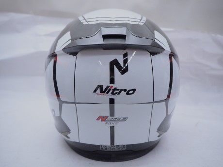 Шлем интеграл NITRO N2400 ROGUE (Black/White) (16443332337316)