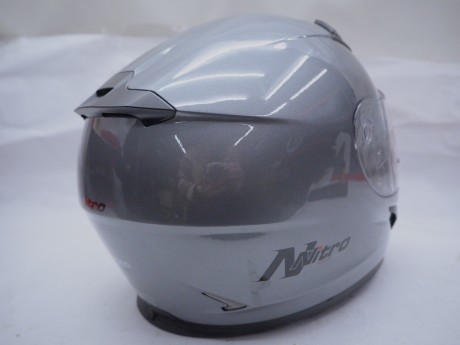 Шлем интеграл NITRO N2400 UNO (Gun Metal) (16443350229459)