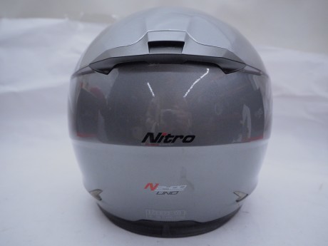 Шлем интеграл NITRO N2400 UNO (Gun Metal) (16443350249282)