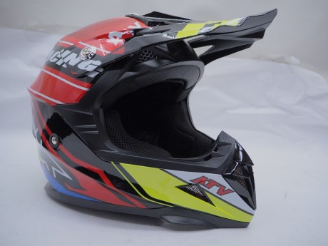 Шлем кроссовый YM-915 "YAMAPA", BLACK + ATV (16444049093589)