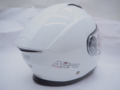 Шлем модуляр NITRO F350 UNO DVS (White) (16443367059211)