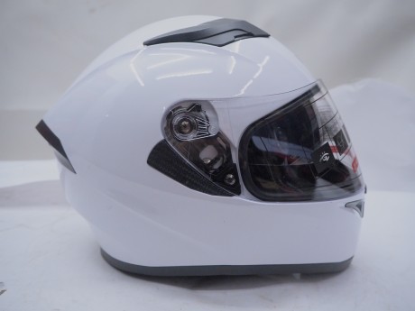 Шлем интеграл ATAKI JK316 Solid белый глянцевый (16445880625527)