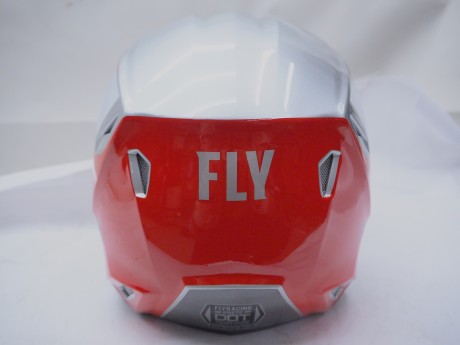 Шлем кроссовый FLY RACING KINETIC Drift серый/красный (16445768799116)